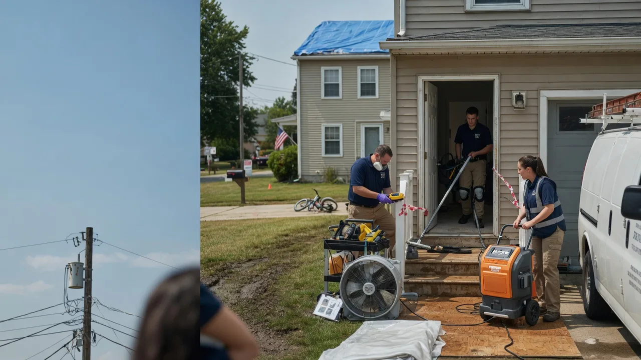 Water Damage Repair in Hessmer, LA near me